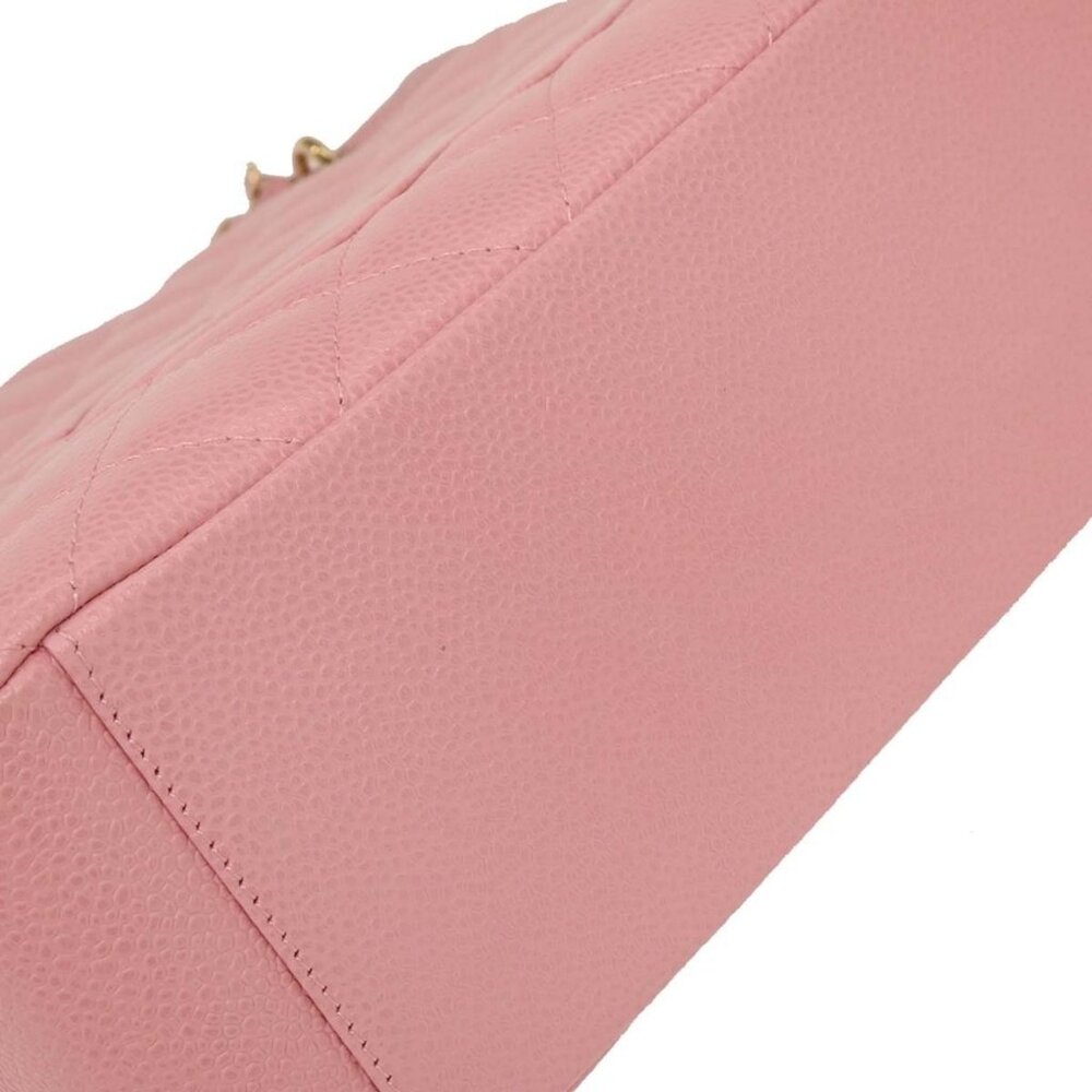 Chanel Pink Calfskin Petite Shopping Tote PST Chain Handbag 166447 - Picture 4 of 10